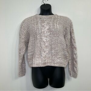 Moon and Madison Chunky Cable Knit Sweater Size XL